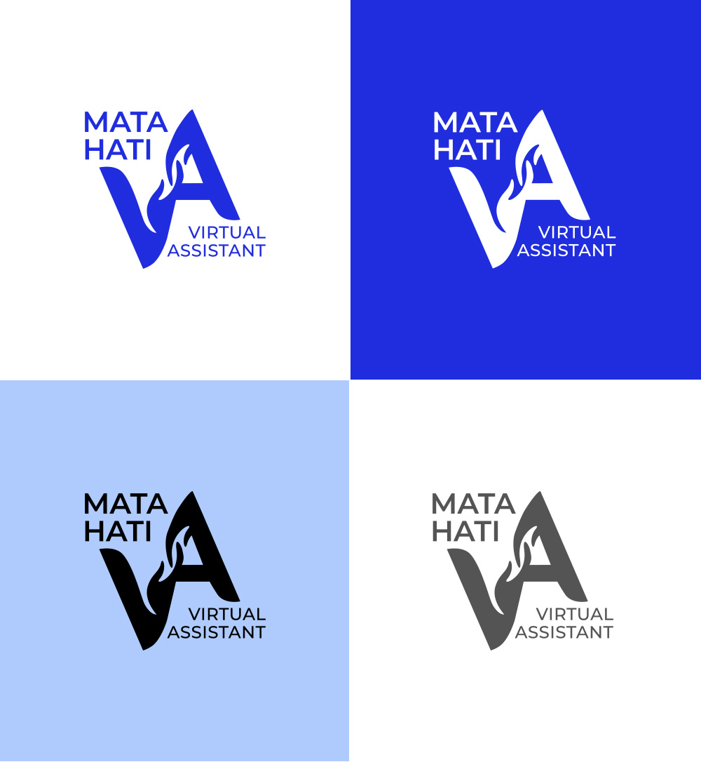 Visual Identity Design Matahati Virtual Assistant